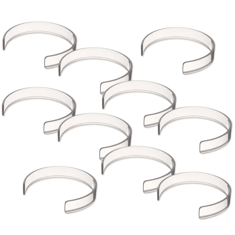 invisible plate surround standard pack of 10