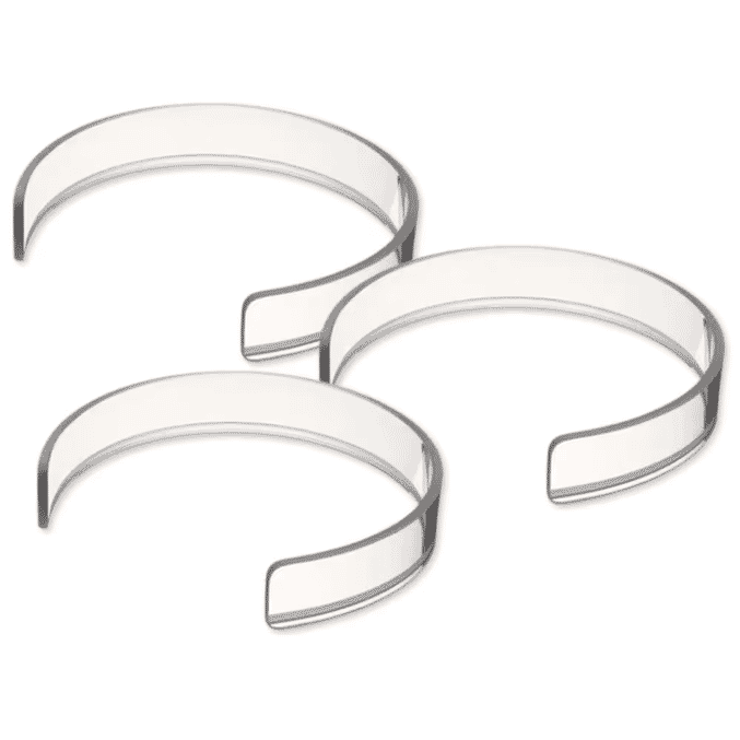 invisible plate surround standard pack of 3