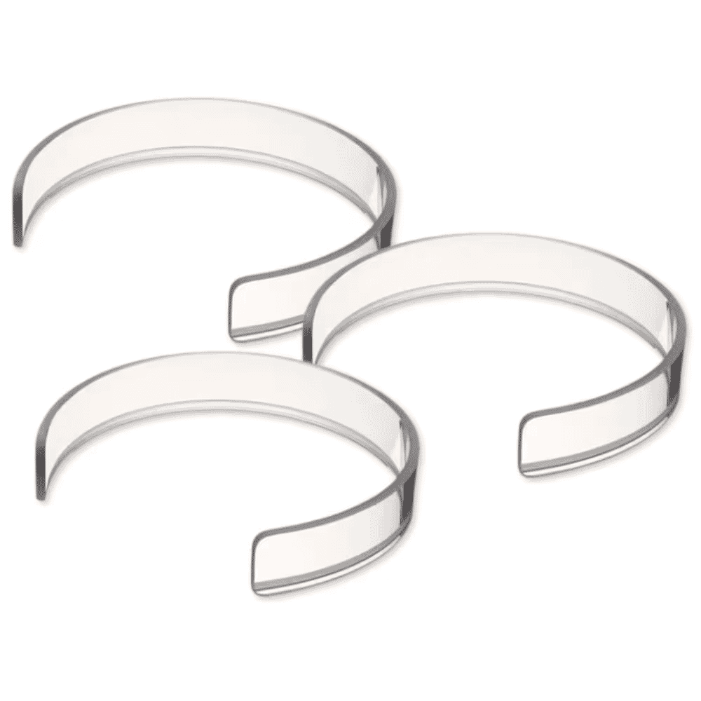 invisible plate surround standard pack of 3