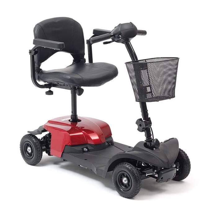 jaunt lite mobility scooter red