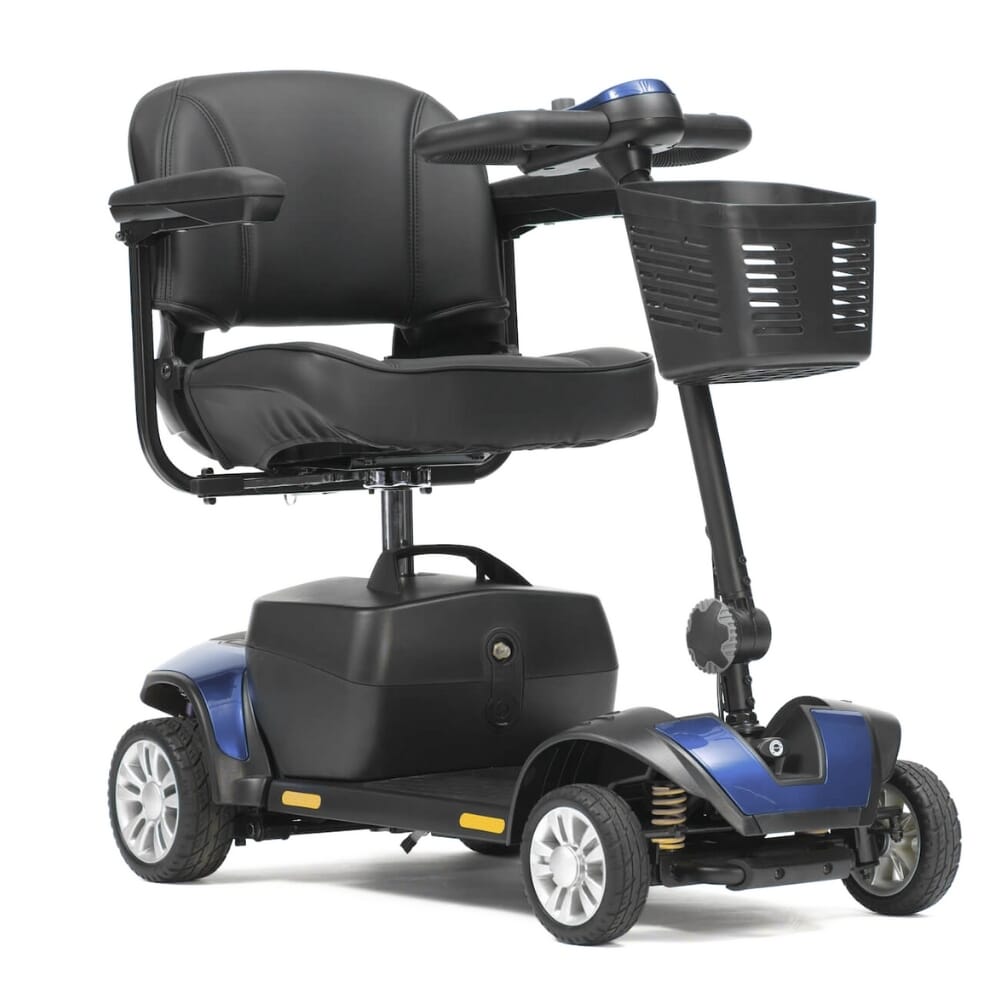 jaunt plus mobility scooter blue