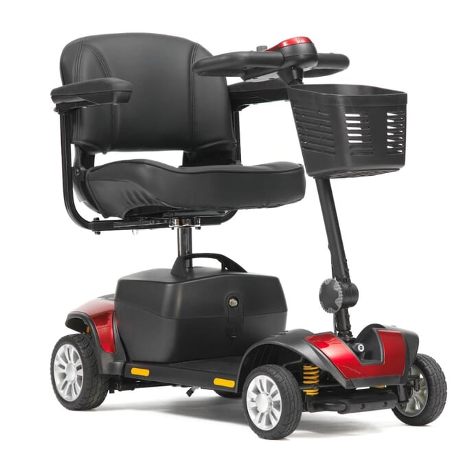 jaunt plus mobility scooter red