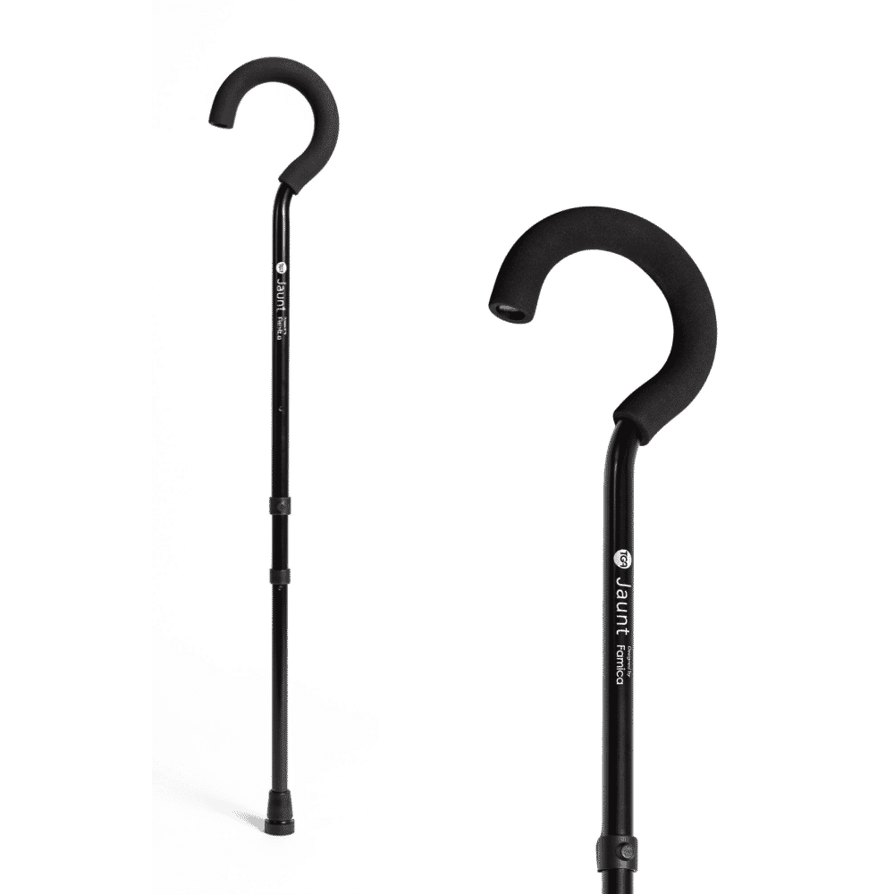 jaunt walking stick black