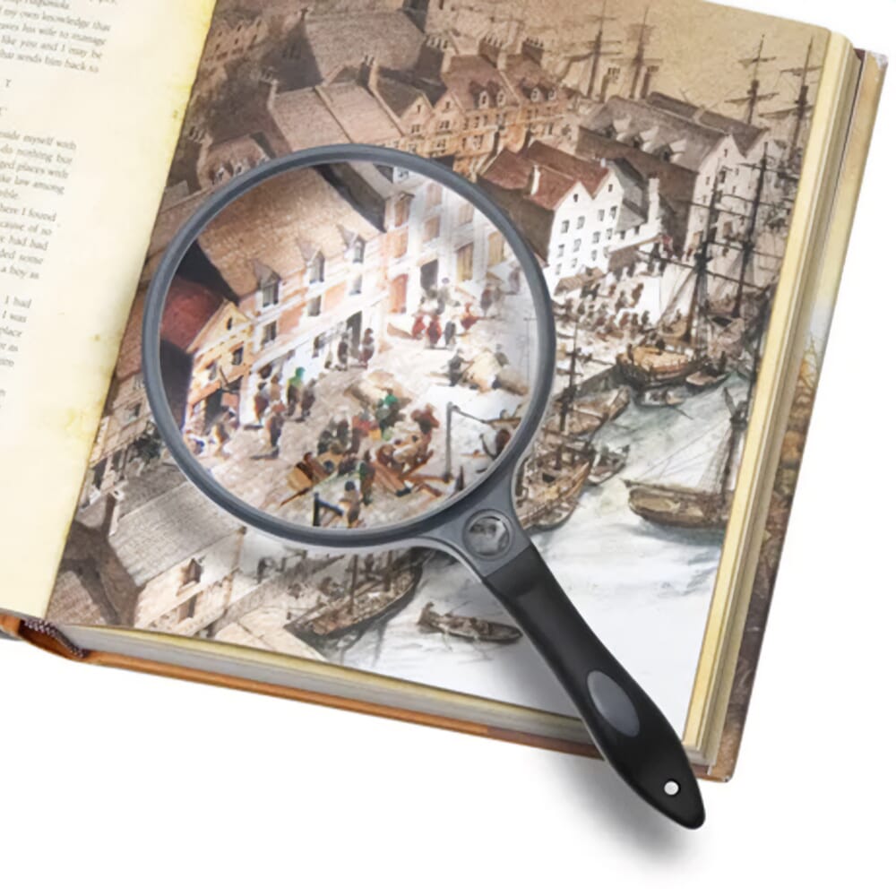 jumbo magnifying glass book