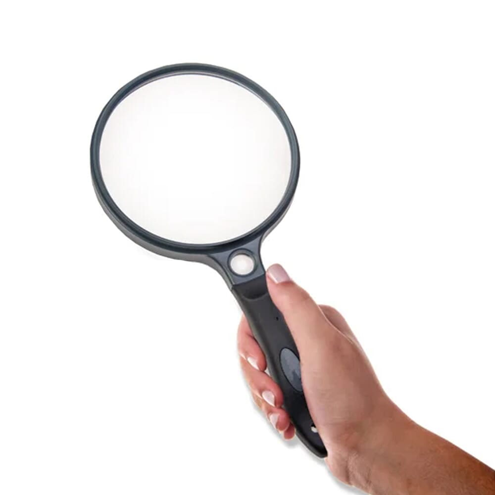 jumbo magnifying glass large in hand