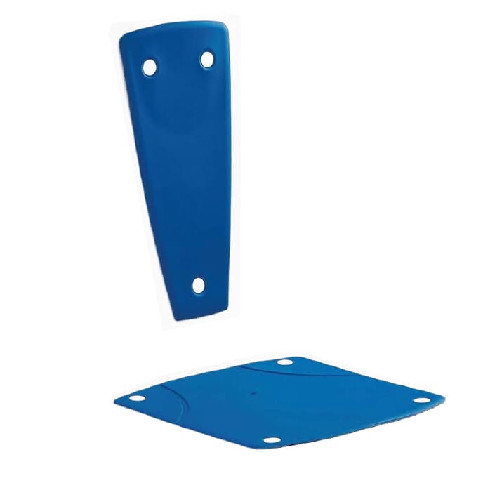 kanjo slimline seat and backrest cover blue