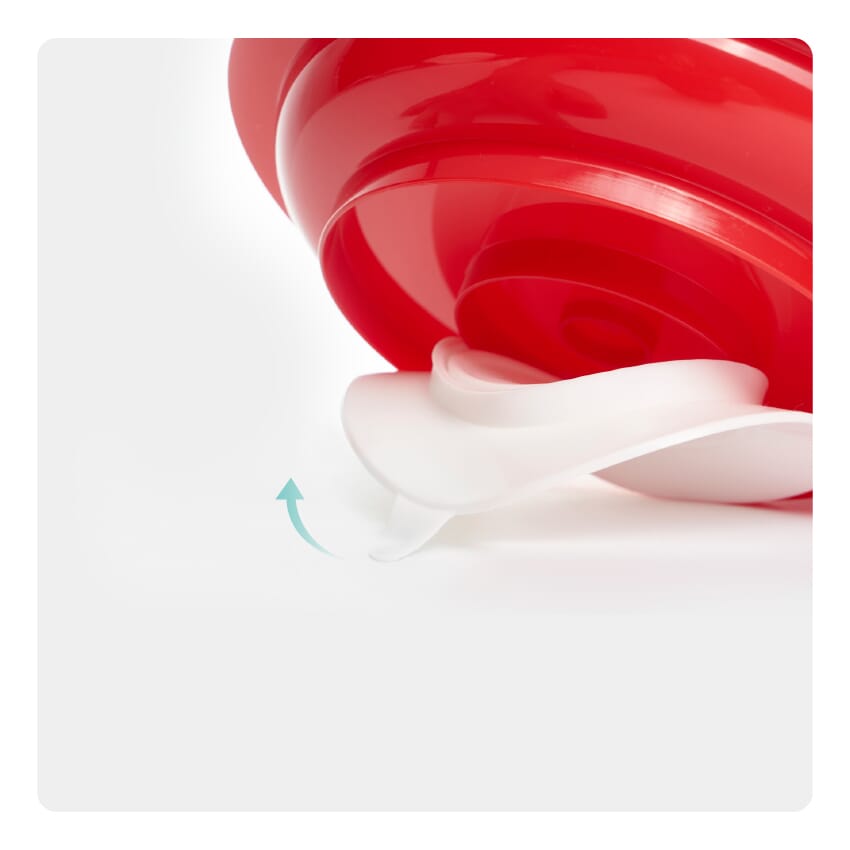 kids scoop dish suction base