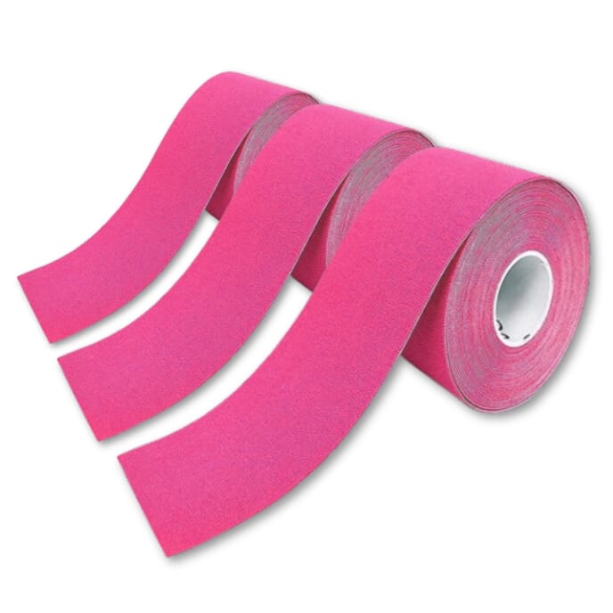 kinesiology tape pink pack of 3