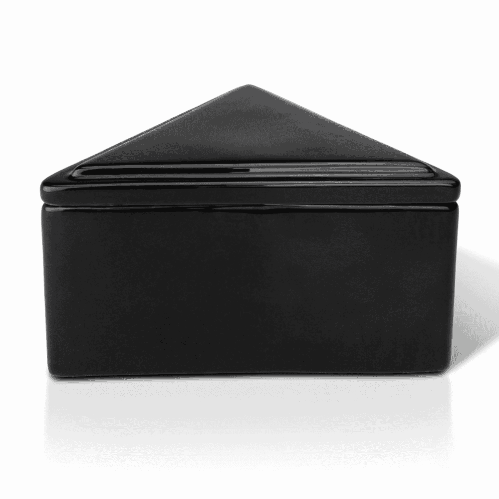 kitchen storage container black small back