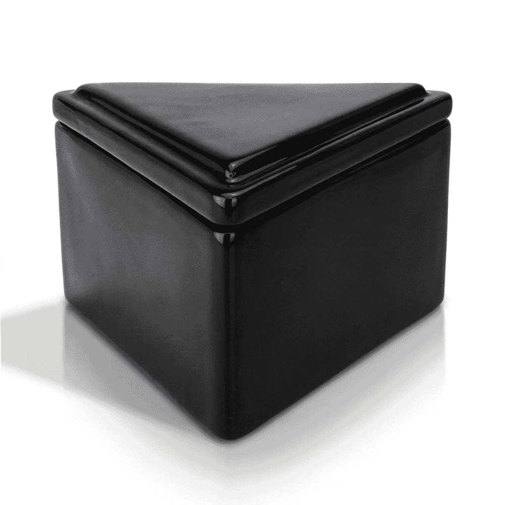 kitchen storage container black small