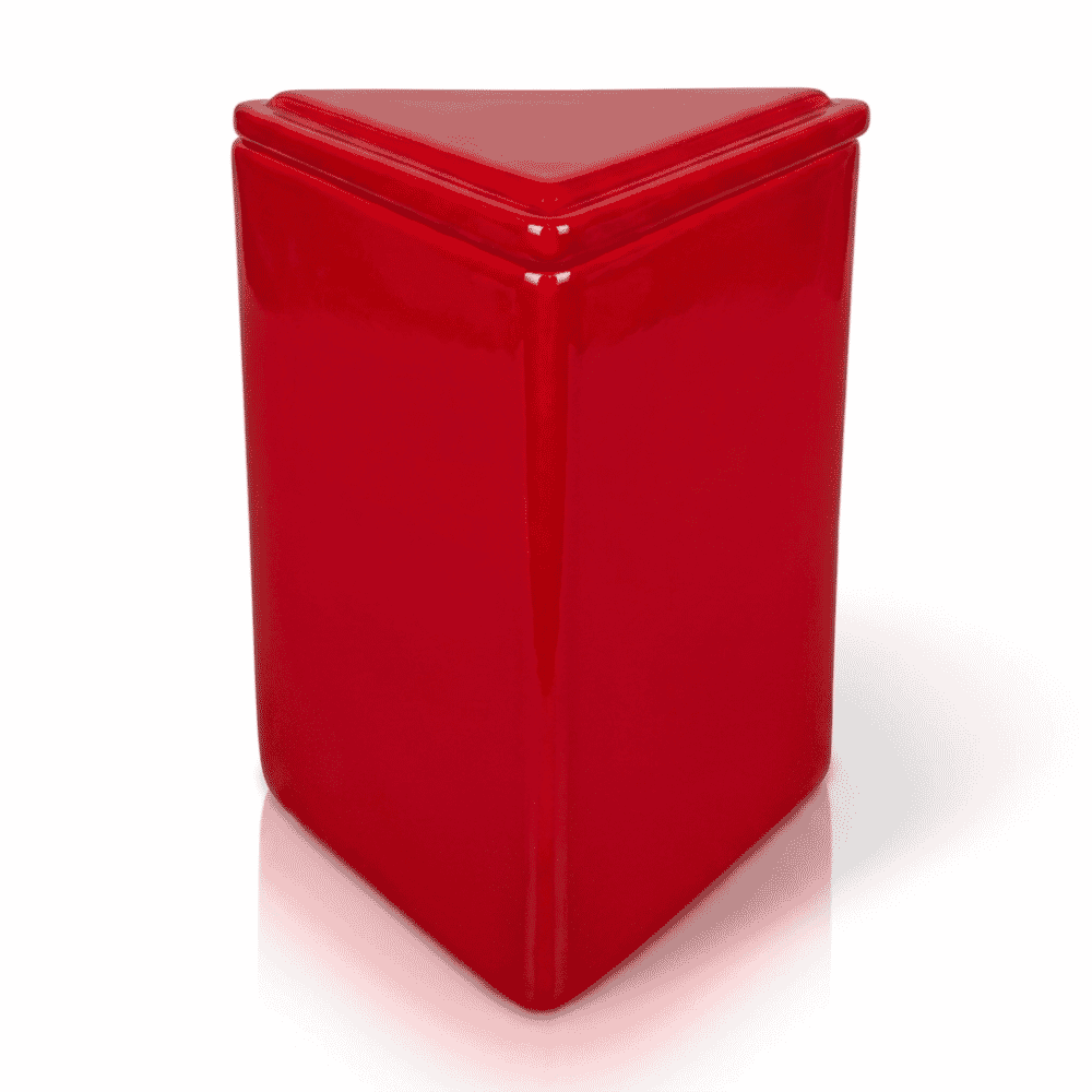 kitchen storage container red large
