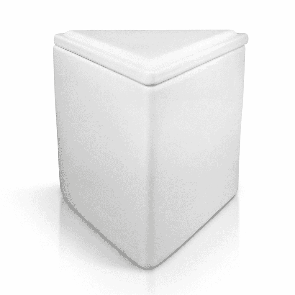 kitchen storage container white medium