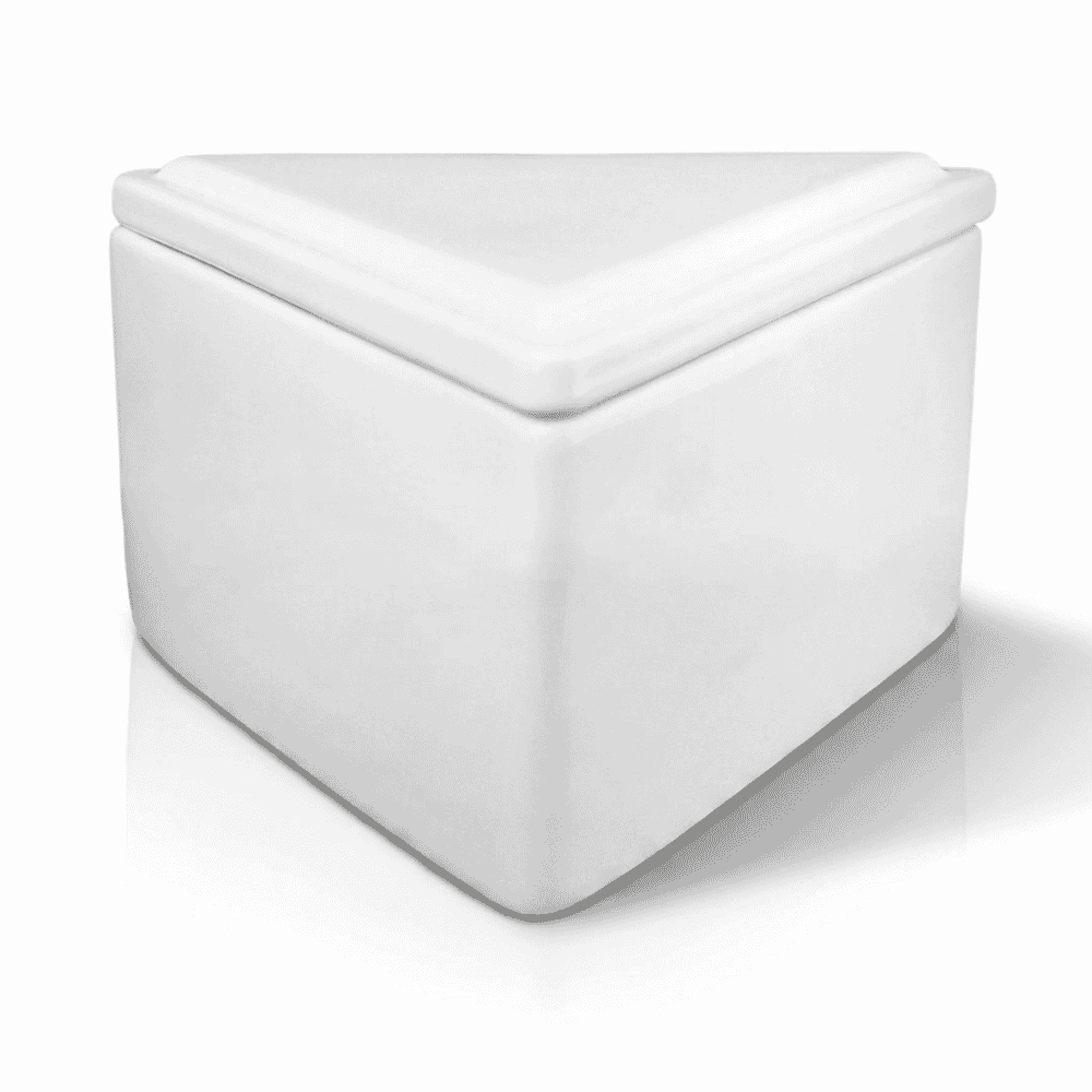 kitchen storage container white small