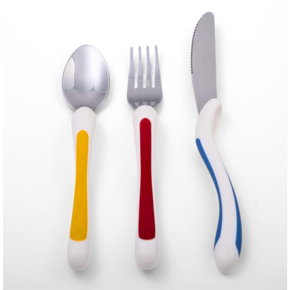 kura care childrens cutlery flat
