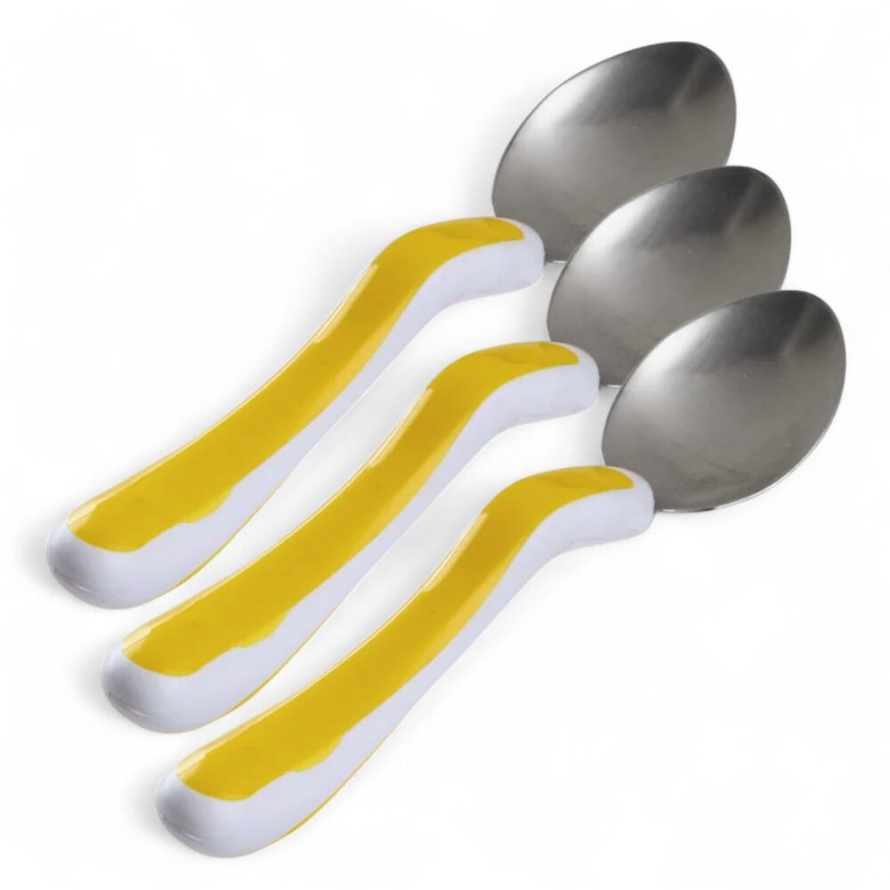 kura care childrens cutlery spoon pack of 3