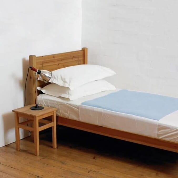 kylie bed pad 91x74cm blue