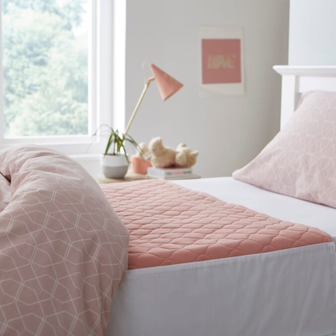 kylie bed pads 3 litre pink