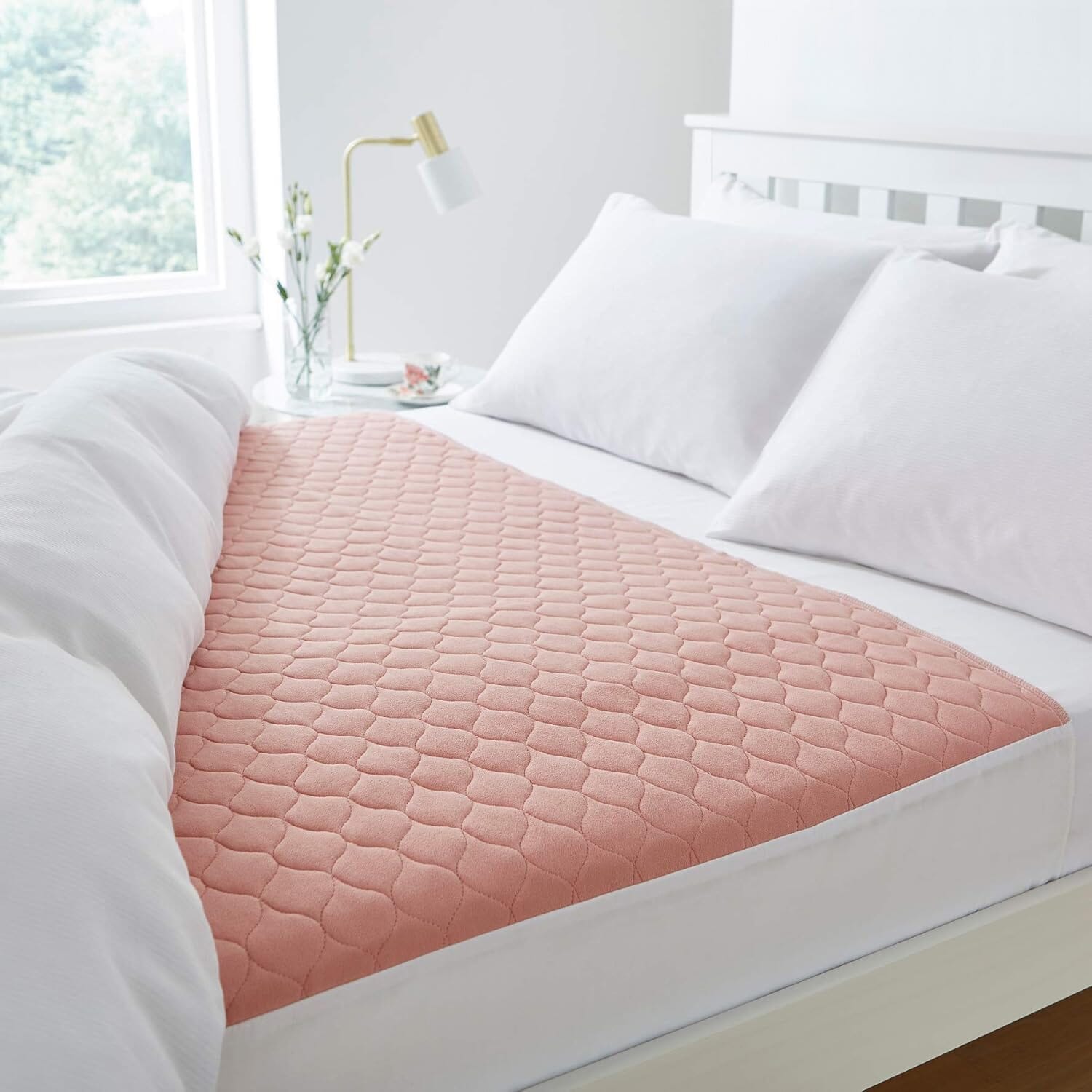 kylie bed pads 4 litre pink