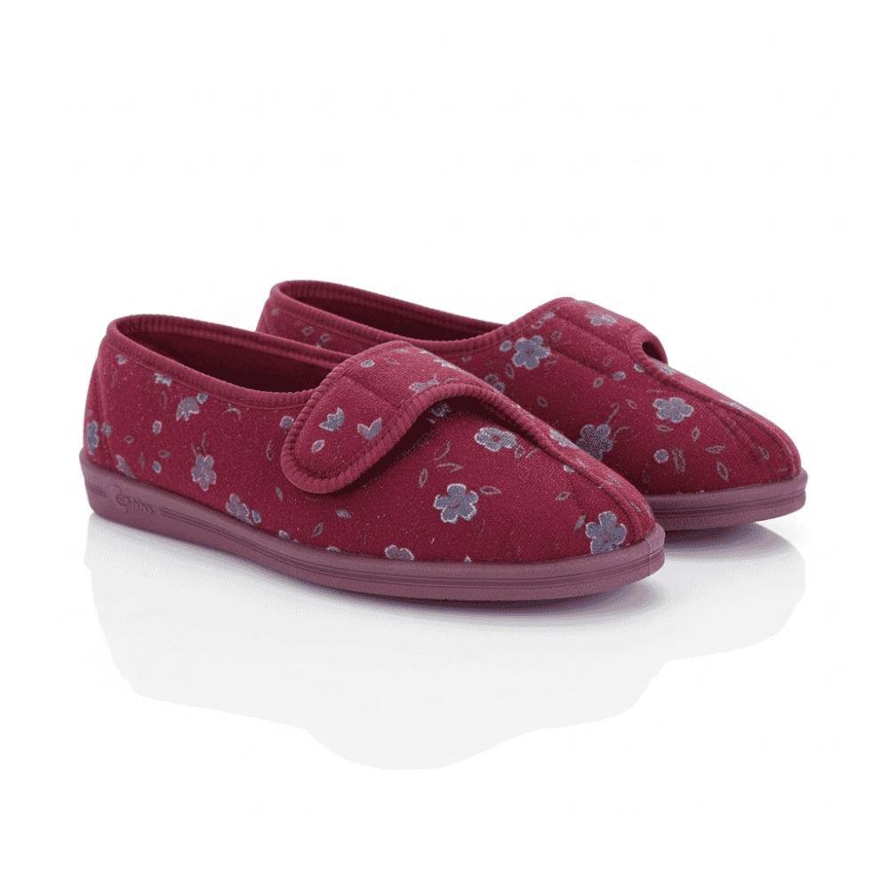 ladies diana slipper wine