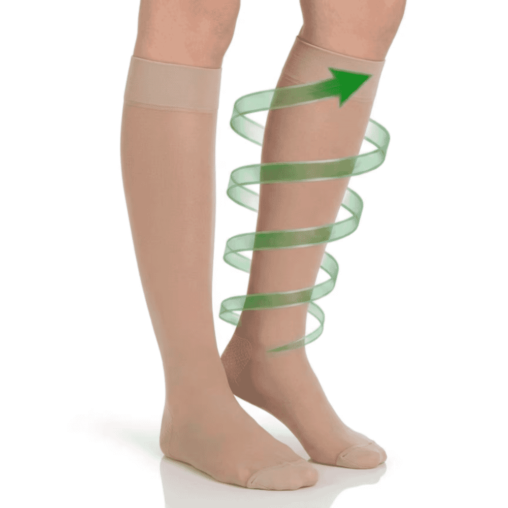 ladies flight socks natural