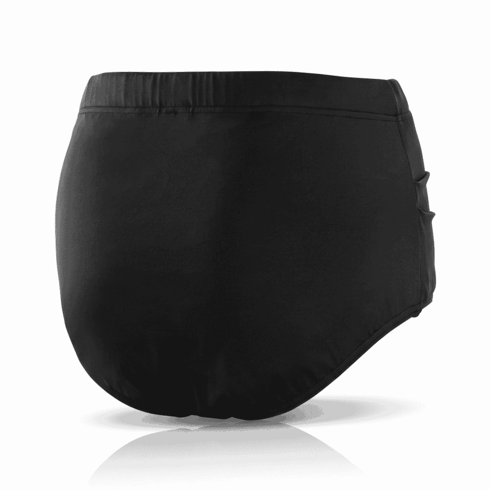 ladies incontinence swim briefs back