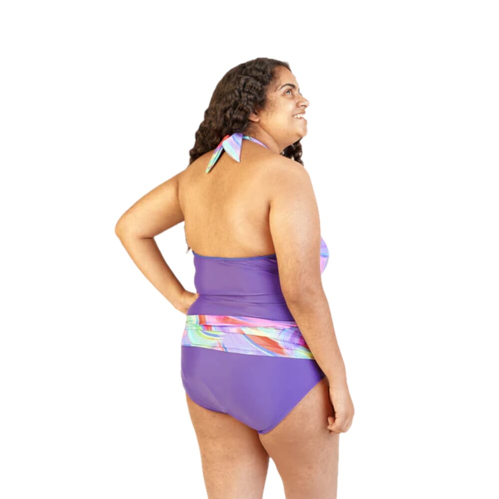 ladies sash swimsuit woman