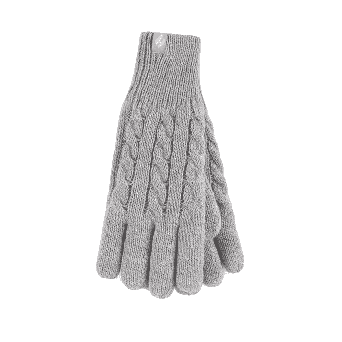 View Ladies Willow Gloves Light Grey MediumLarge information