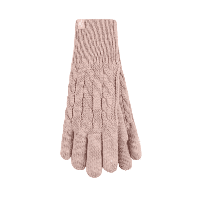 View Ladies Willow Gloves Pink SmallMedium information