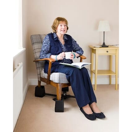 langham adjustable chair raiser lifestyle