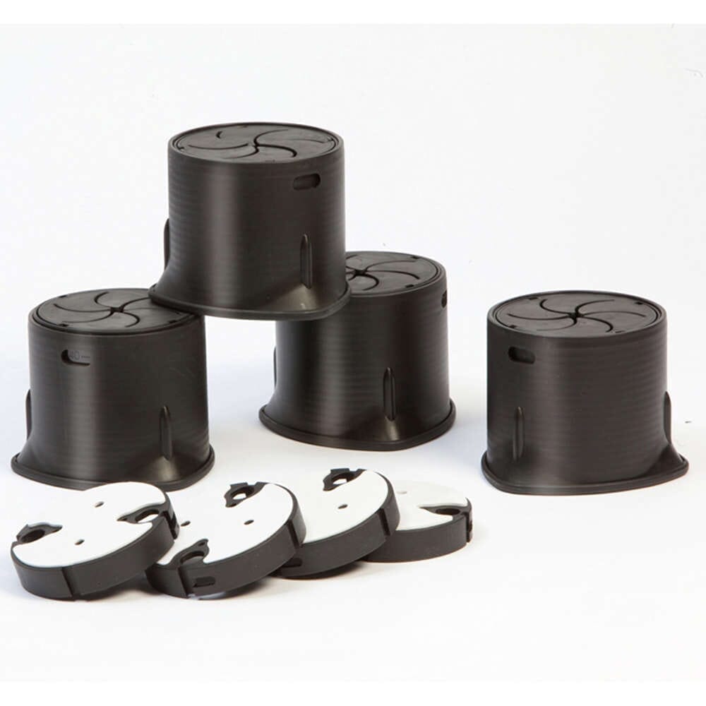 langham suregrip furniture raisers with block adapters