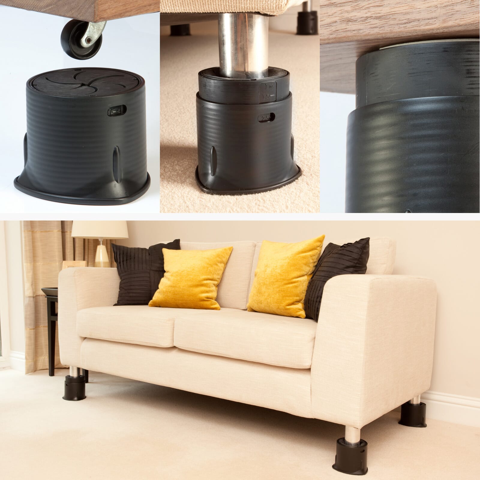 Langham SureGrip Furniture Raisers