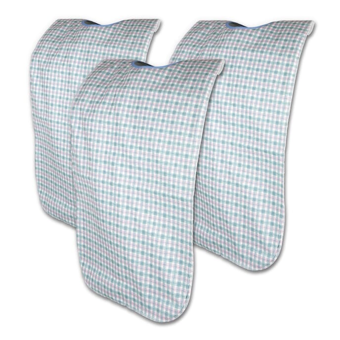 large clothing protector gingham pack of 3