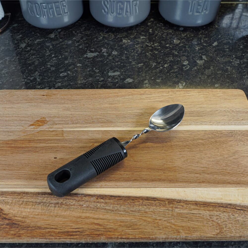 large grip bendable spoon lifestyle