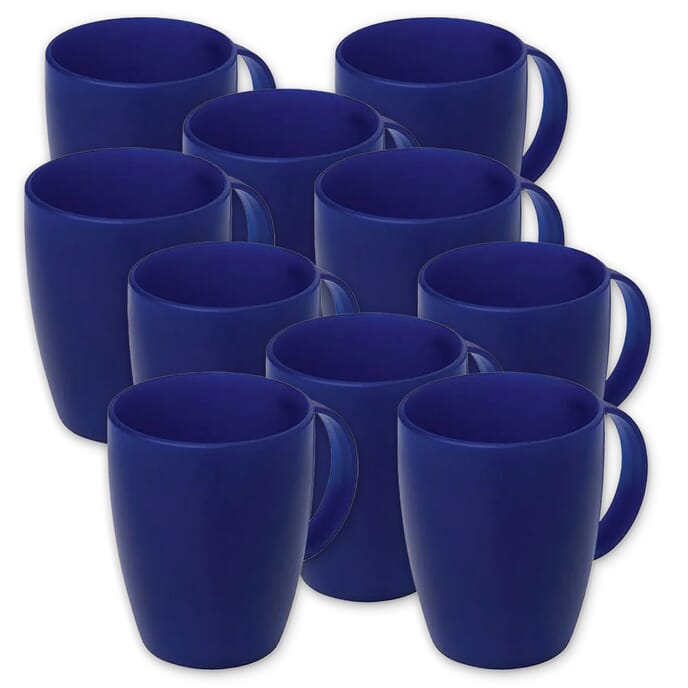 large handle mug pack of 10