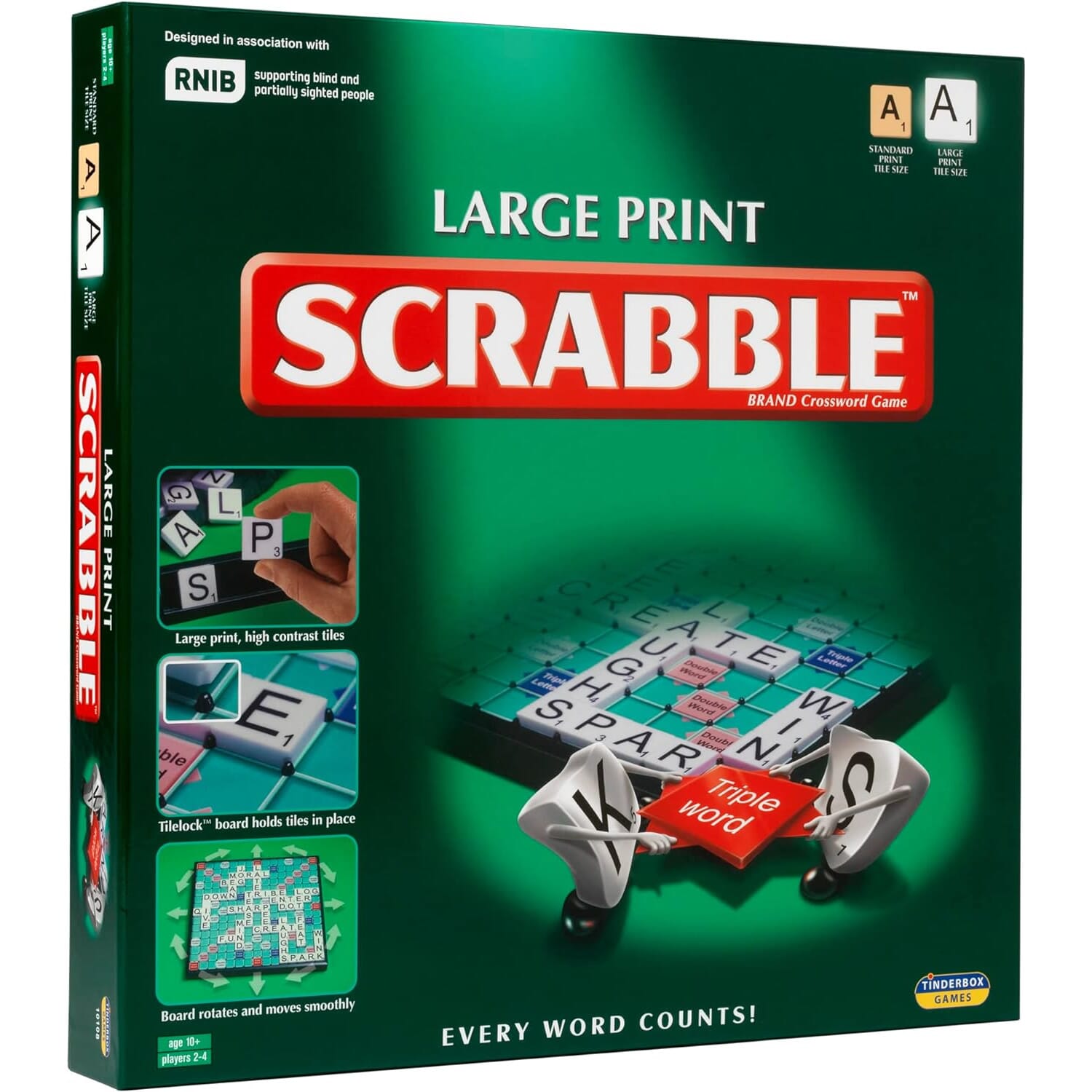 Large Letter Scrabble Game