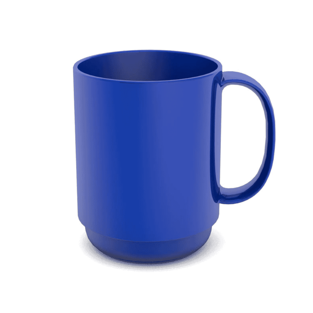 large mug blue