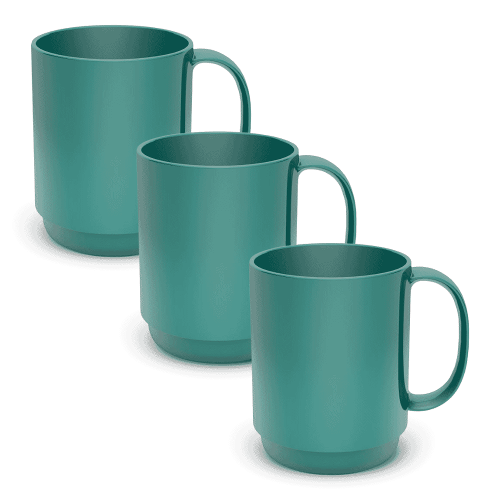 large mug teal pack of 3