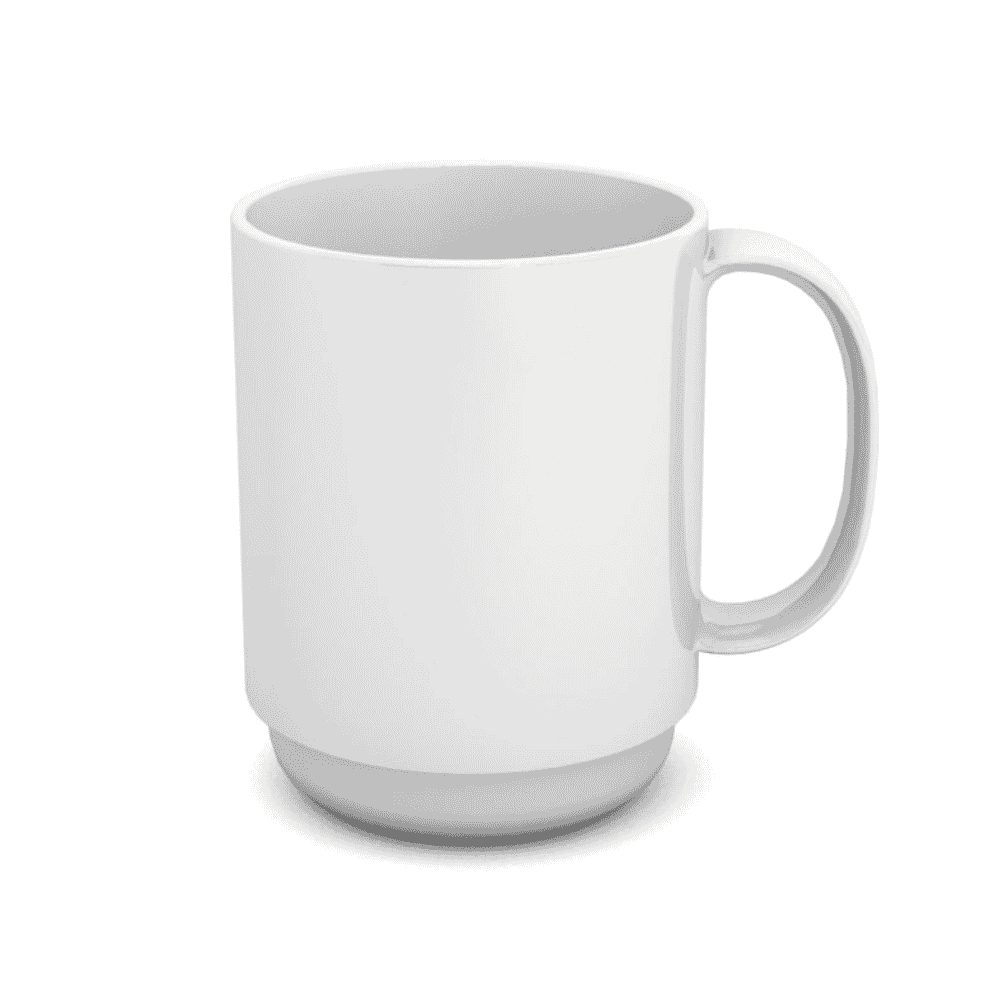 large mug white