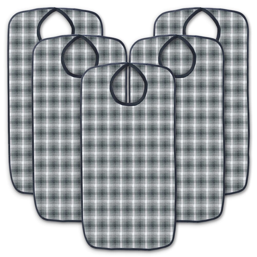 View Large Polyester Adult Bib Pack of 5 information