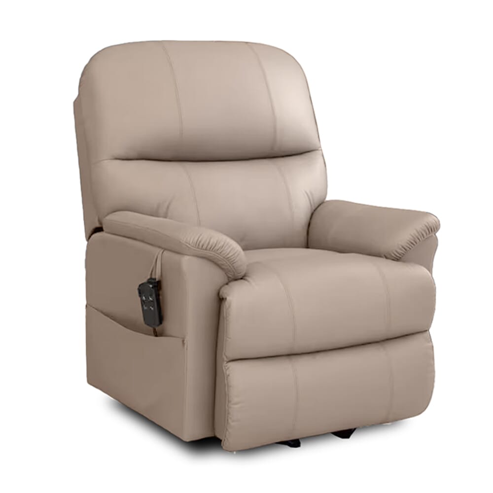 lars supreme riser recliner chair taupe