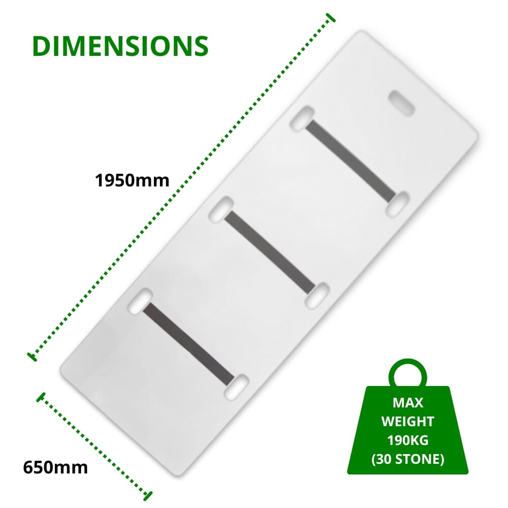 lateral transfer board dimensions