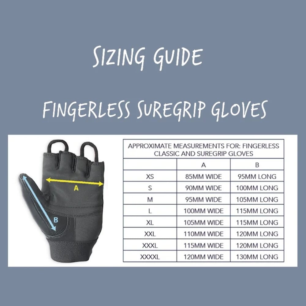 Leather Suregrip Wheelchair Gloves Small from Essential Aids