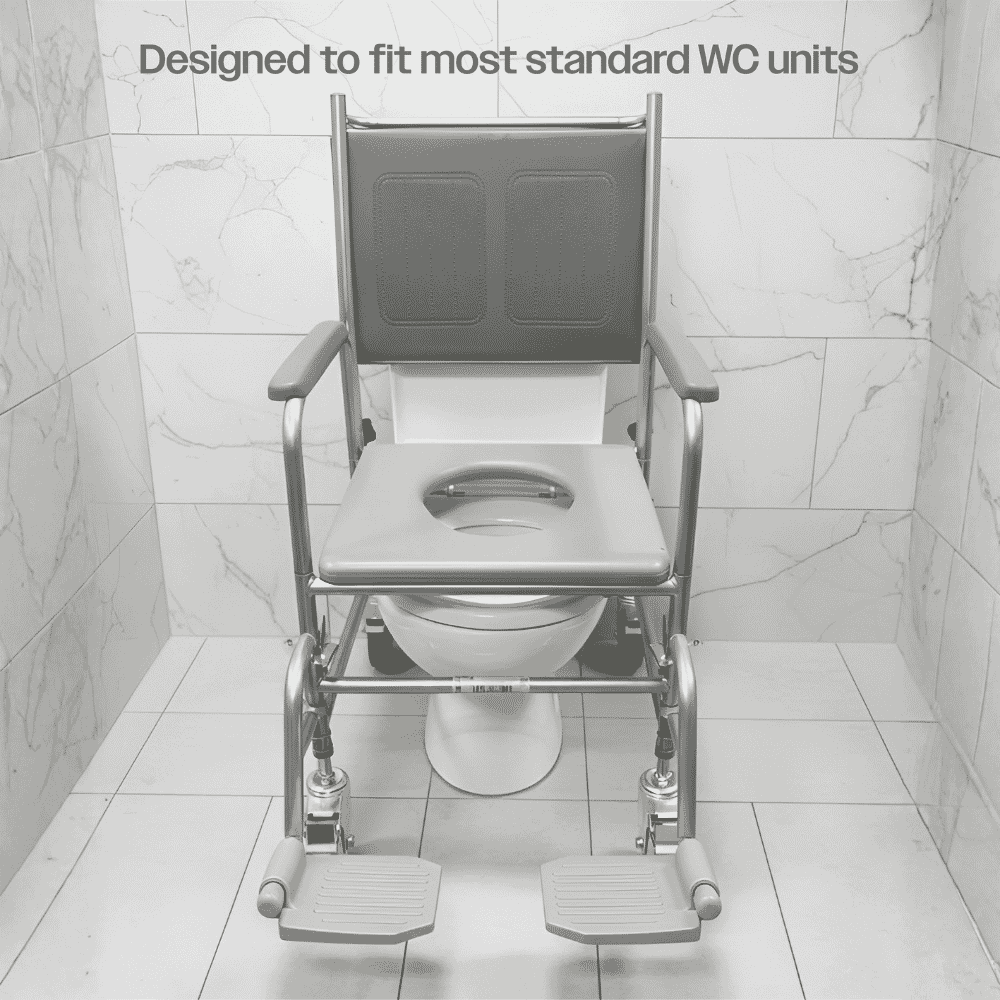 lenham mobile commode fits most wc