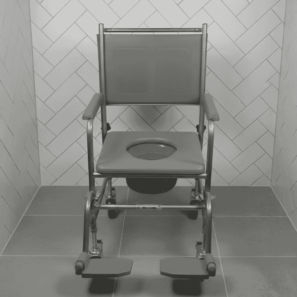 lenham mobile commode in situ