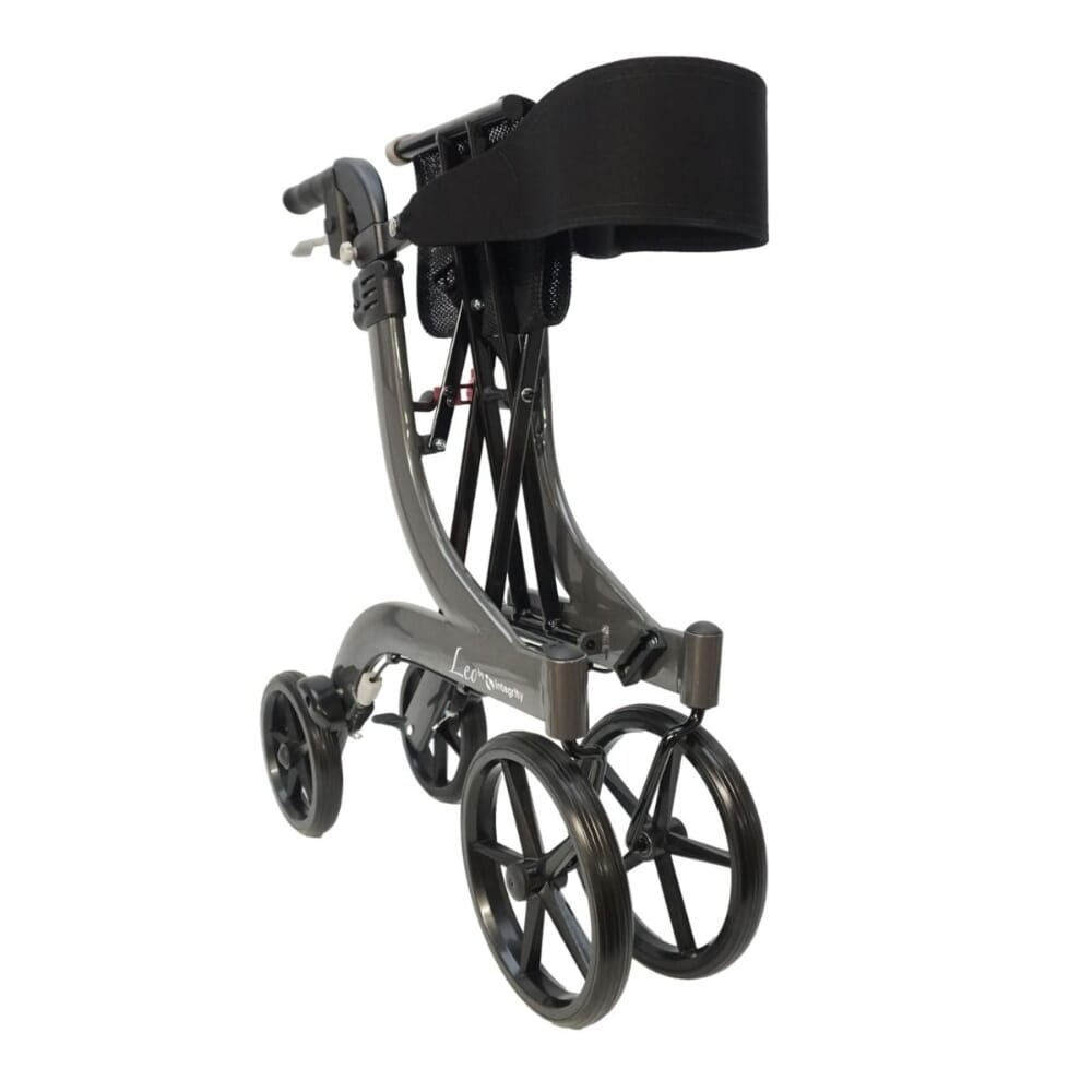 leo rollator folded
