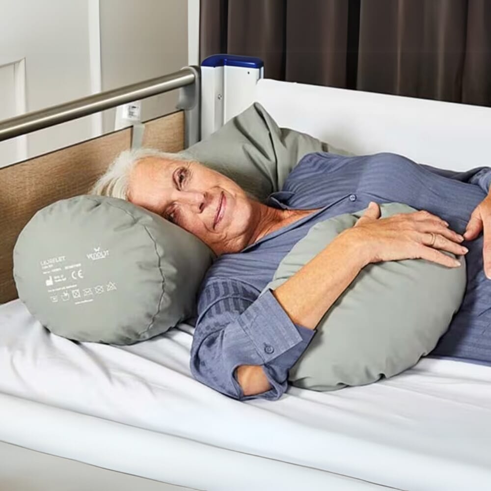 lerjrelet positioning aid set with 125cm tube in use