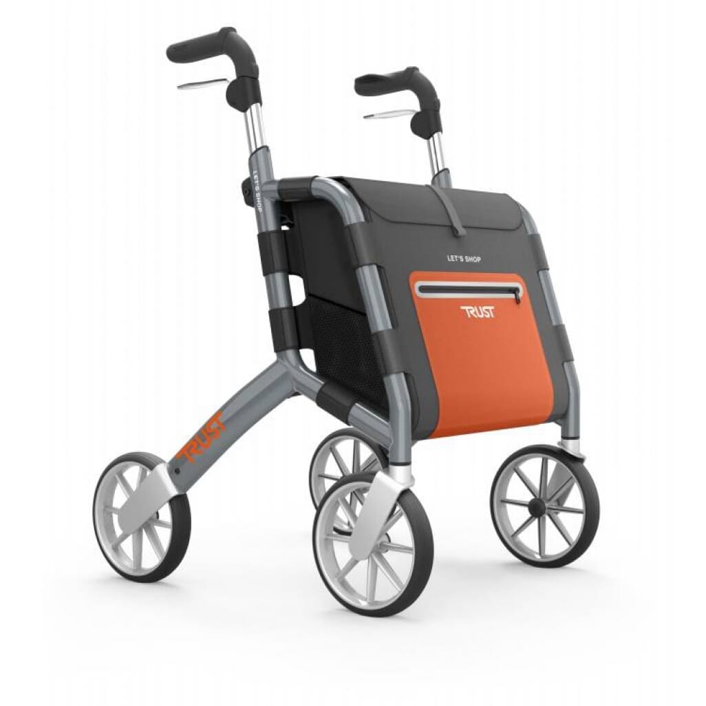 View Lets Shop Rollator Grey information
