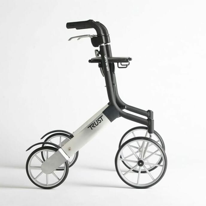 lets go out narrow rollator black