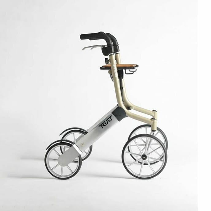 lets go out narrow rollator cream