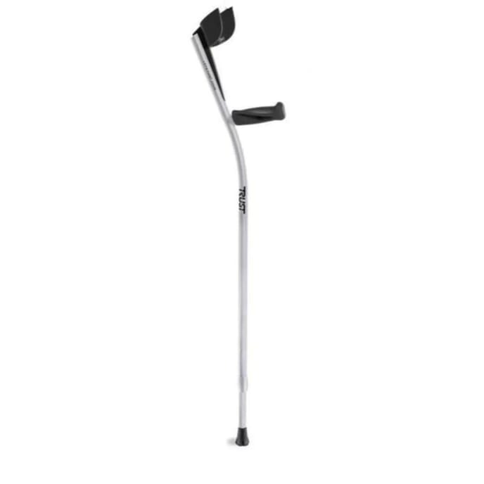 lets twist again crutches silver and black